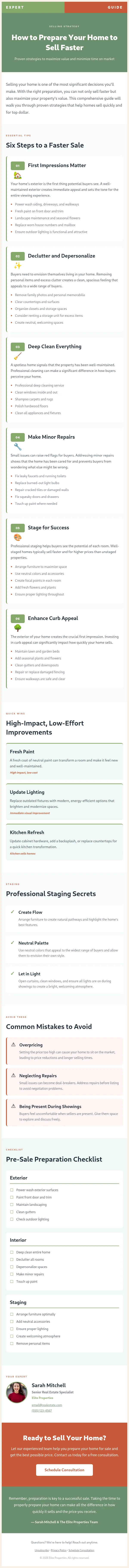 Preview of real-estate-prepare-home-sell