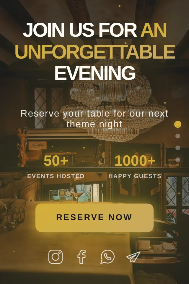 Restaurant Theme Nights - Unforgettable Evenings